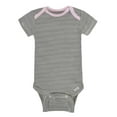 thumbnail image 4 of Gerber Baby Girl Short Sleeves Onesies Bodysuits, 8-Pack, 4 of 12
