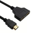 Jacobs Parts HDMI Port Splitter Cable Male to Female 1 Input 2 Output ...