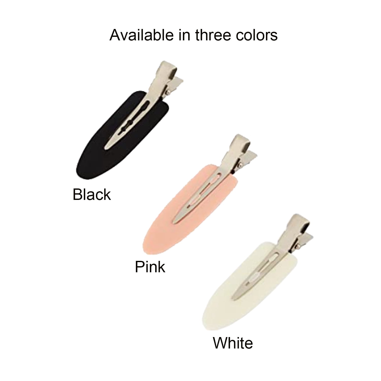 20 Pieces No Bend Hair Clips Pin Curl Clips No Crease Hair Clip for Hairstyle Bangs Waves Makeup