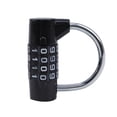 thumbnail image 3 of Multifunctional Combination 4 Digit Security Padlock Gym Locker Drawer Luggage Cabinet Toolbox Door Lock Door Padlock, 3 of 5