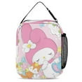 thumbnail image 2 of Kuromi And My Melody Lunch Bag, Insulated Lunch Bag for Women Men Lunch Box Container Bag Reusable Lunch Tote Bag for Office, Work, Beach, Travel, Picnic, 2 of 7