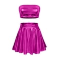 thumbnail image 4 of Mardi Gras Outfits Women'S Short Skirt Suit Performance Wear Pleated Suit Skirt For Women Hot Pink XL, 4 of 4