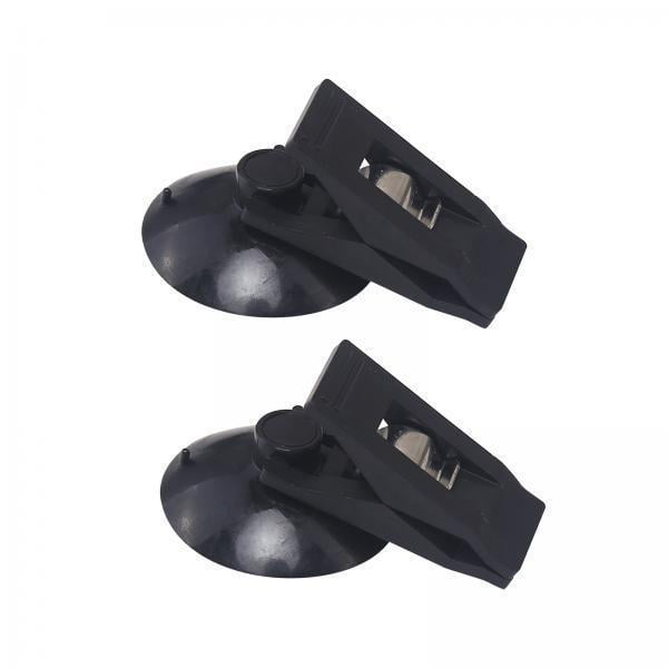 2 Pinzas De Ventosa Para Coche, Multiusos, Para Tarjetas, Para Cristales Y Ventanas.