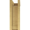 thumbnail image 4 of 7"W x 14"D x 21"H Classic Sheridan Rough Cedar Woodgrain TimberThane Corbel, Primed Tan, 4 of 6