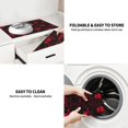 thumbnail image 7 of Honeii Red Skulls 2 Print Kitchen Drying Mat Coffee Bar Mat Hide Stain Coffee Maker Mat for Countertops Coffee Pot Dish Drying Mat, 7 of 7