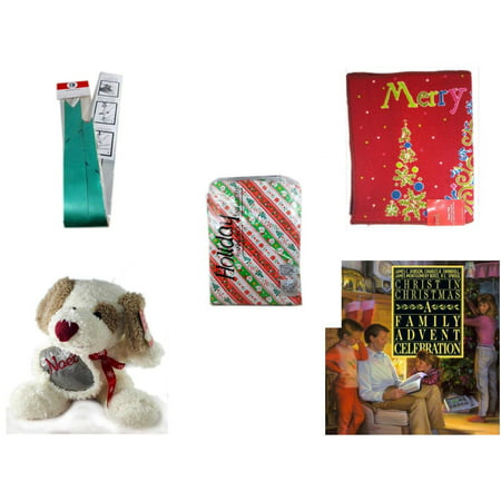 Christmas Fun Gift Bundle [5 Piece] - Myco's Best Pull Bows Set of 10 - Merry  Door Mat  17.5