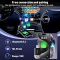 thumbnail image 5 of Mini Wireless Carplay Adapter for Apple (2024 Upgrade) Converts Wired to Wireless Car Play Dongle for iPhone, Wireless Plug & Play CarPlay for Cars from 2016 & for Apple iOS 10+ Android 11+, 5 of 7