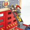 thumbnail image 4 of Hape Fire Truck Playset with Action Figure & Rescue Dog, Toddler & Children, 4 of 6
