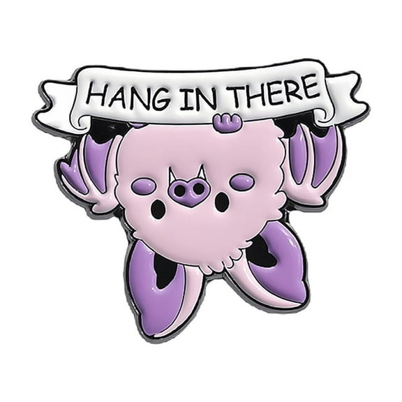 Animal Theme Enamel Pins Alloy Brooches for Backpack Clothes Bat 30x25mm