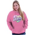 thumbnail image 3 of XOMG POP Dallas Panda Rock Star Hoodie Sweatshirt Women Brisco Brands M, 3 of 4