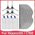 thumbnail image 1 of Repuestos para Aspiradoras Robot para E5 / C108 / CDZC108 / BHR7969EU: Cepillo Lateral, Filtro y Mopa., 1 of 6