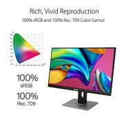 ASUS ProArt Display PA278QV 27 WQHD (2560 x 1440) Monitor, 100% sRGB/Rec. 709 DE < 2, IPS, DisplayPort HDMI DVI-D Mini DP, Calman Verified, Eye Care, Anti-glare, Tilt Pivot Swivel Height Adjustable