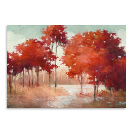 UPC: 0686457545105 | Americanflat Autumn Lake by Julia Purinton Poster Art Print Print