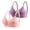 Pink2, variant on Diufon 2 Pack Wireless Comfortable Bra for Women Everyday Full Coverage V Neck Bras Support Push Up Bralettes