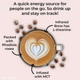 thumbnail image 4 of ZENBEAN Infrared Brew - 24 Low Acid Coffee Pods, Nootropic Coffee Capsules with Rhodiola Rosea, K-Cup Compatible with Capsule Machines, Balanced Flavor, Helps Improve Focus & Alertness, 4 of 7