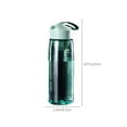 thumbnail image 3 of Fmbmuo 550ml Sports Water Bottle with Handle, Leak-Proof BPA-Free Plastic Drink Bottle for Gym and Outdoor, 3 of 5