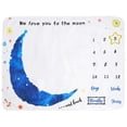thumbnail image 2 of Baby Tracking Blanket 1 Set Ideal For Newborns Baptism Occasions Rectangular Assorted Color Comfortable Flannel Prop, 2 of 3