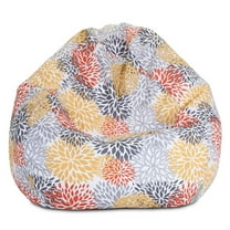Majestic Home Goods Small Bean Bag Blooms Citrus