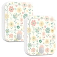 thumbnail image 2 of Flowers on Yellow Night Lights Plug into Wall LED with Auto Light Sensor Warm Light for Kids Hallway Bedroom Living Room Kitchen Bathroom Set of 2, 2 of 7