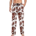 thumbnail image 4 of GZHJMY Cool Football Mens Pajama Pants, Comfortable and Soft Men&nbsp;Pajama&nbsp;Bottoms, with Pockets and Drawstring, Christmas New Year Birthday Father's Day Gifts, Small, 4 of 7