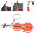 thumbnail image 3 of KAKOWELY Llavero de violonchelo, instrumento musical, llavero, colgante, regalo para amantes de la música., 3 of 5