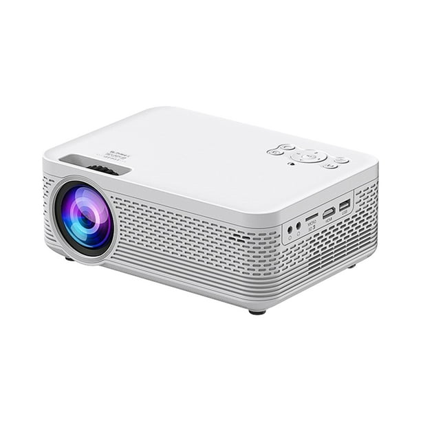Teléfonos para el Hogar de Alto Rendimiento 5G Wifi Hd Proyector 1080P Pantalla de 150 Pulgadas, Pantalla Portátil Del Proyector Inteligente Portátil Android 9.0 Sistema 21x15.3x7.5cm