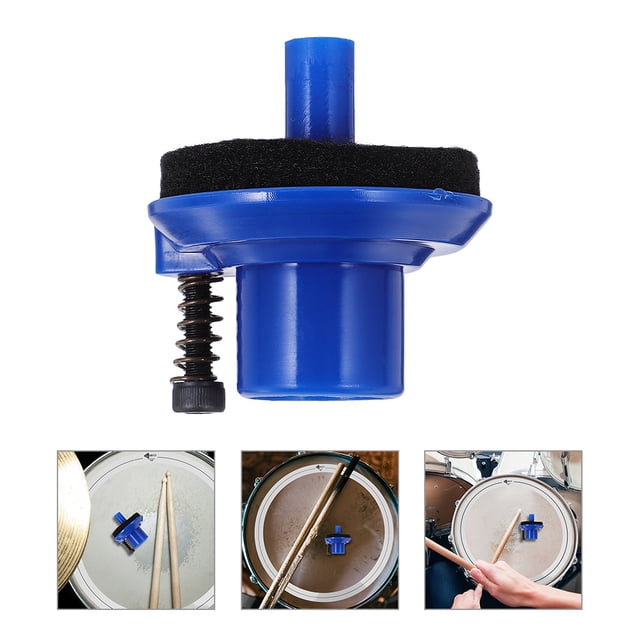 ETHZZLE 2Pcs Drum Hi Hat Cymbal Clutch Pads in Blue Compatible with Multiple Models for Easy Installation
