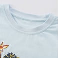 thumbnail image 3 of Tiijoy Boys Summer Casual Outfits Animal Graphic Short Sleeve T-Shirt Shorts Set, Sizes 3-4, 3 of 6