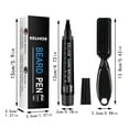 thumbnail image 2 of WIFKLSIIPG Kit de Stylo de Remplissage pour Barbe Forme Remplissage et Bord Tout à la Fois Dure Toute la Journée Stylo à 4 Pointes avec Brosse Imperméable et Résistant à la Transpiration Noir 5ml, 2 of 7