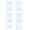 🔥 White, variant on Viflosae Plastic Winding Board Thread Organizer Storage Board Craft Tool Sewing Material Cord Yarn Management for DIY Needlework Arts Crafts Efficient Organizing
