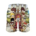 thumbnail image 3 of The Loud House Men's Swim Trunks Board Shorts Drawstring Elastic Waist Quick Dry Swimsuits Beach Shorts with Pockets XL, 3 of 8