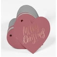 thumbnail image 3 of Inkdotpot Rose Gold Foil Paper Hang Tag Merry Christmas Favor Tag 50 Pieces, 3 of 6
