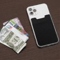 thumbnail image 3 of Leather Stick-On Phone Card Holder, 3 of 4