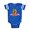 Royal Blue, variant on CafePress - Pomeranian Valentine - Cute Infant Baby Football Bodysuit