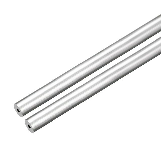 Unique Bargains 2Pcs 6063 Aluminum Round Tubing 1 Feet Length 0.351 Inches ID 0.429 Inches OD