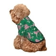 thumbnail image 5 of Haiem Tropical Leopard for Winter Dog Hoodie Sweatshirts with Pockets Warm Dog Clothes for Small Dogs Chihuahua-XX-Large, 5 of 7