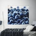 thumbnail image 4 of Daiia Blueberry Pattern Tapestry 60x51 Inches Wall Hanging Tapestry Artistic Wall Hanging Bedroom Wall Decor Living Room Tapestry Dorm Room Decor, 4 of 9