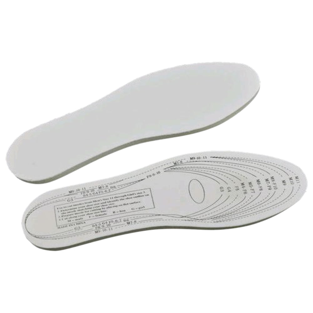 Durable Anti-Arthritis Memory Foam Shoe Pad Insoles Comfortable Unisex All Size 