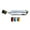 Silver, variant on Opvise 6 Different Turbo Motorcycle Sound Effects Bicycle MTB Road Bike Exhaust Pipe