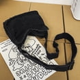 thumbnail image 1 of Bolso bandolera de lona de mano femenino literario informal Correa ajustable para viajes, 1 of 5