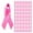 Pink, variant on 100pc Official Ribbon Brooches Pin Breast Cancers Awareness Lapel Public Welfare Badges for Women Charity Party Ornament