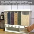 thumbnail image 3 of Caja de almacenamiento de arroz Injueey dispensador de alimentos sellado de plástico a prueba de humedad 10 l, 3 of 6