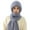 Blue, variant on Ear Protection Windproof Cap, Winter Warm Knitted Hat, Thickening Beanie Hat Scarf