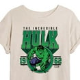 thumbnail image 3 of Marvel Hulk - Collegiate - Women's Oversized Graphic T-Shirt, 3 of 5