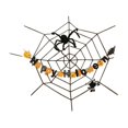 thumbnail image 4 of Decoración de telaraña de Halloween, telón de fondo, adorno colgante creativo versátil, decoración de Halloween para fiesta, hogar, cumpleaños, patio Estilo A, 4 of 8