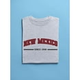 thumbnail image 3 of New Mexico 1998 Retro Sports T-Shirt Men -Image by Shutterstock, Male 4X-Large, 3 of 4