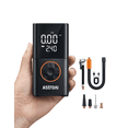 thumbnail image 1 of AstroAI L7 Tire Inflator Portable Air Compressor, 150 PSI Cordless Bike Pump with Digital Dual Values Display, Car Tires Pump with LED Lights Air Pump for Cars, Motorcycles, Bikes, Balls, 1 of 12