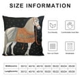 thumbnail image 5 of Nawypu  Horse Throw Pillow Cushion Covers with Tassel Retro American Style Duplex Printing Fabric Couch Sofa Pillow for Living Room Bedroom, 5 of 5