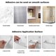 thumbnail image 5 of Portarrollos de papel de cocina, Portarrollos de papel sin taladrar debajo del armario, práctico portarrollos con tornillos y pegamento autoadhesivo, acero inoxidable, 5 of 5