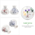 thumbnail image 4 of Glass Vases 2pcs Mini Flower Gradient Ceramic vase Mini Terrarium hydroponics air Planter Ceramic Glass, 4 of 8